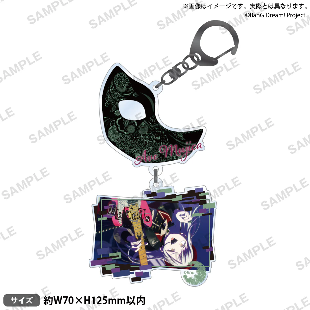BanG Dream! Ave Mujica Acrylic Key Holder - Image 3
