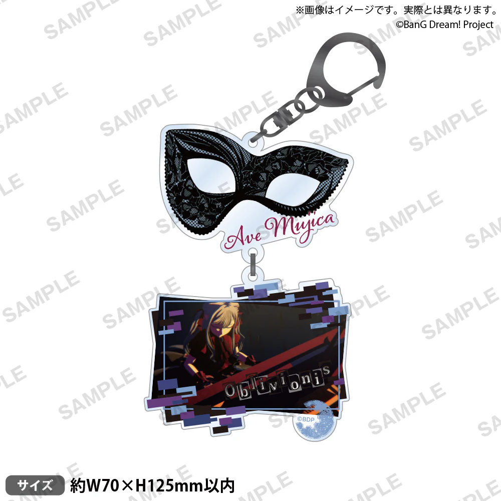 BanG Dream! Ave Mujica Acrylic Key Holder - Image 6