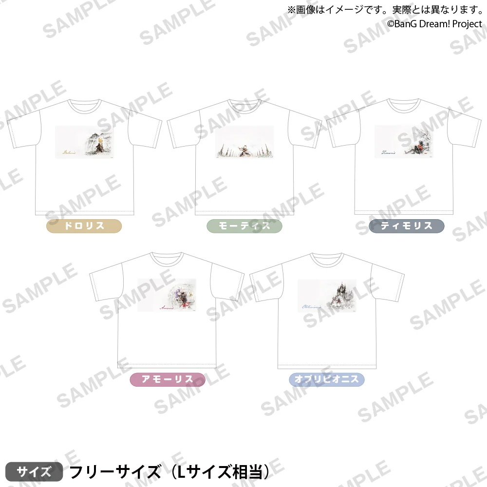 BanG Dream! Ave Mujica Big Silhouette T-Shirt