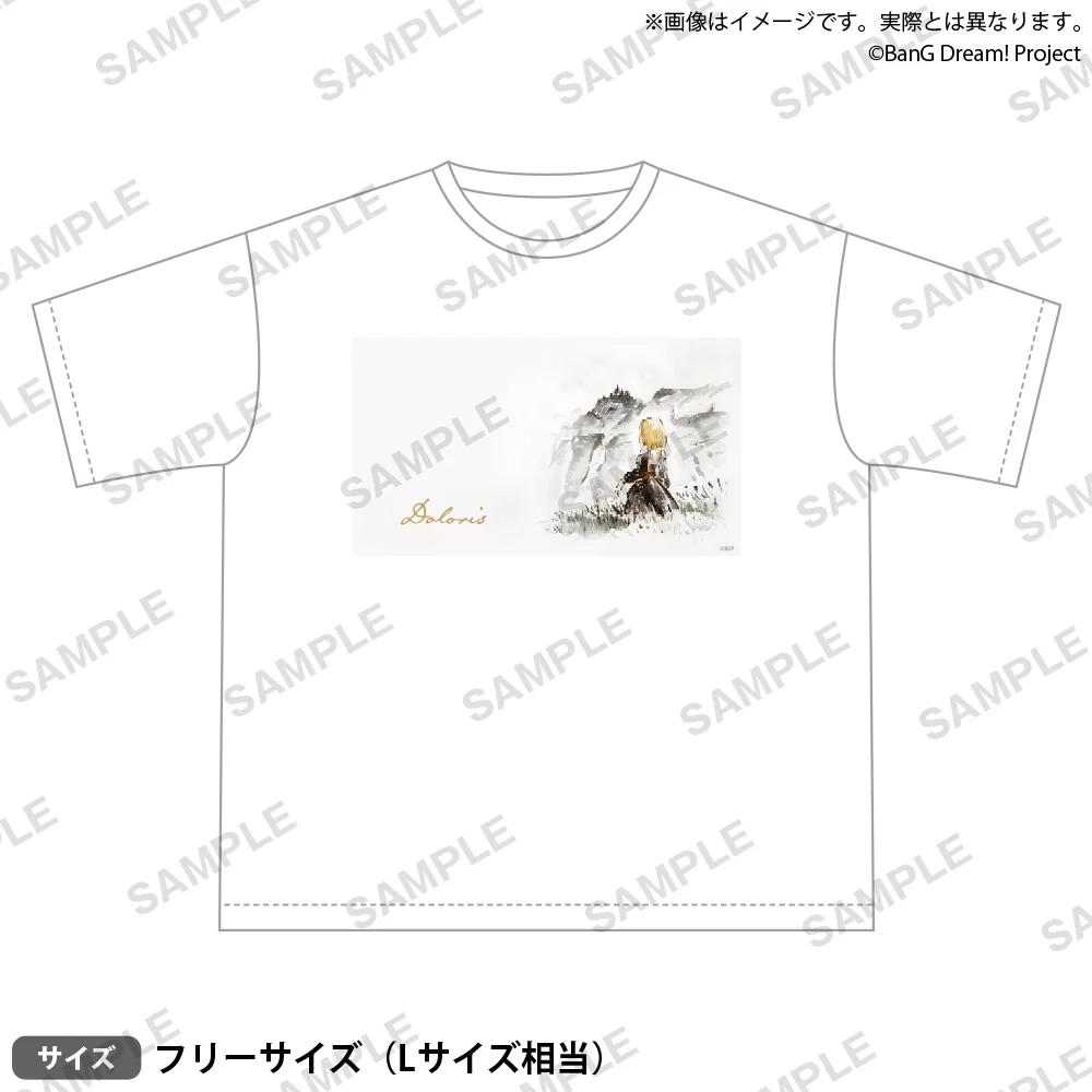 BanG Dream! Ave Mujica Big Silhouette T-Shirt - Image 2