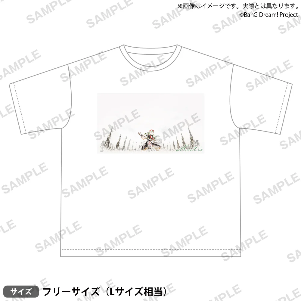 BanG Dream! Ave Mujica Big Silhouette T-Shirt - Image 3