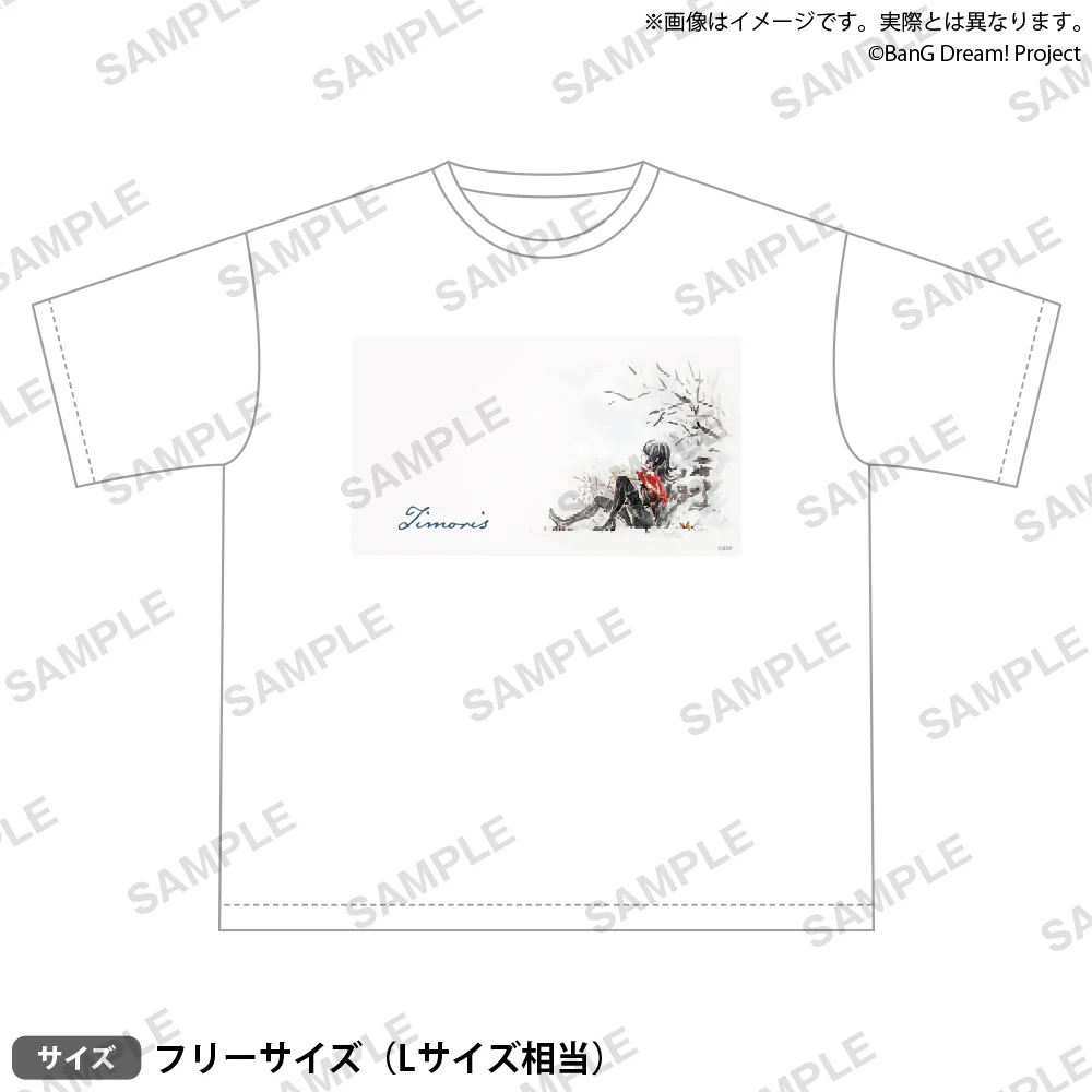 BanG Dream! Ave Mujica Big Silhouette T-Shirt - Image 4