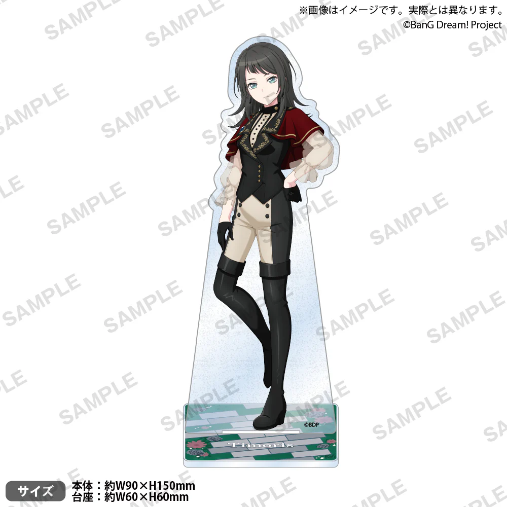BanG Dream! Ave Mujica Glitter Acrylic Stand "Dawn and Dusk" - Image 4