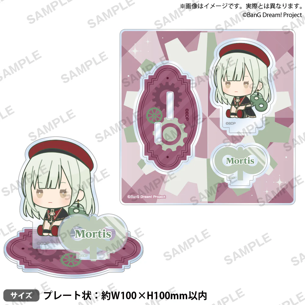 BanG Dream! Ave Mujica Mini Diorama Acrylic Stand "Petatto Clockwork Ver." - Image 3