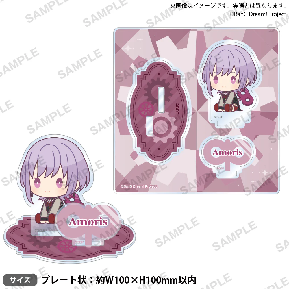 BanG Dream! Ave Mujica Mini Diorama Acrylic Stand "Petatto Clockwork Ver." - Image 5