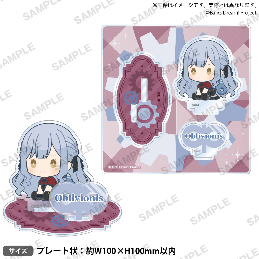 BanG Dream! Ave Mujica Mini Diorama Acrylic Stand "Petatto Clockwork Ver." - Image 6