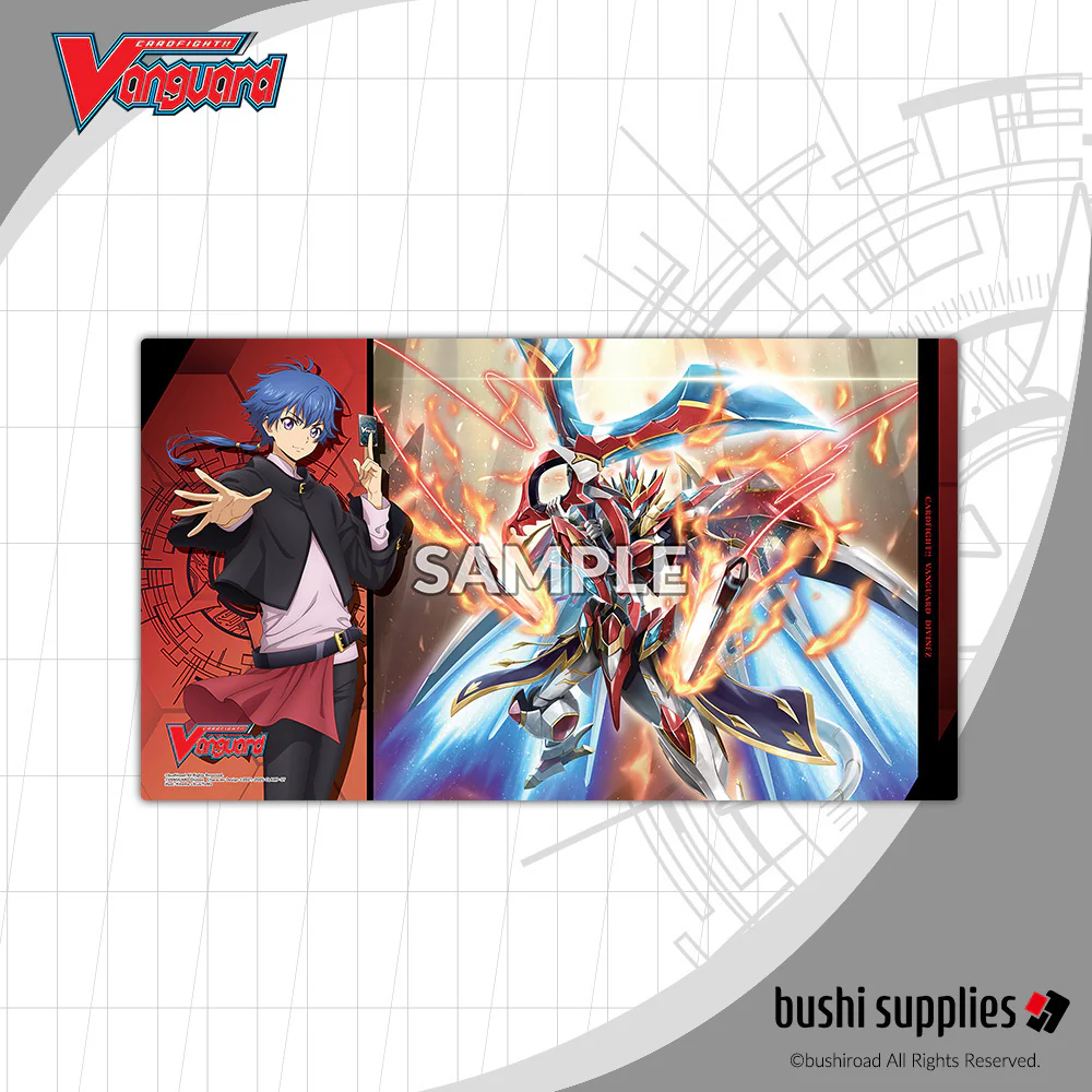 Bushi Supplies Rubber Playmat Vol.13 - CARDFIGHT!! VANGUARD Divinez DELUXE Arc Finals Design A: "Yu-yu & Ars Vairina"