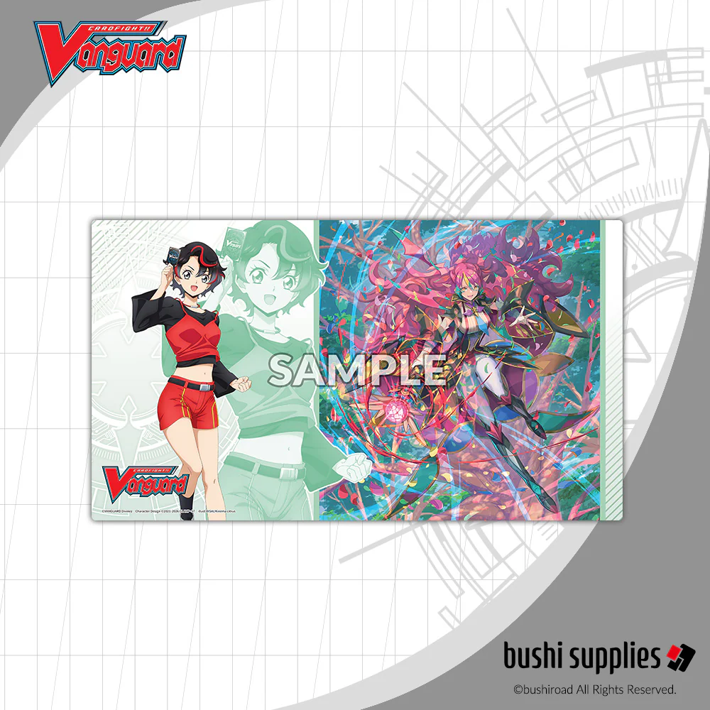 Bushi Supplies Rubber Playmat Vol.15 - CARDFIGHT!! VANGUARD Divinez Parallactic Clash Design A: Kanami & Berucrea