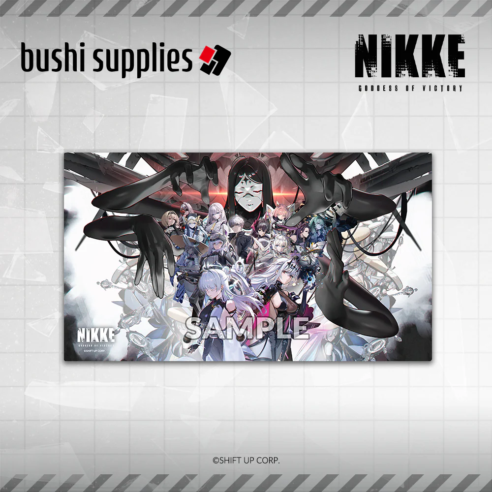 Bushi Supplies Rubber Playmat Vol. 18 - GODDESS OF VICTORY: NIKKE Design B: "Goddess Fall" PRE-ORDER