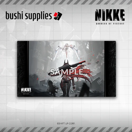 Bushi Supplies Rubber Playmat Vol. 9 - GODDESS OF VICTORY: NIKKE "RED ASH - Red Hood vs Cinderella"