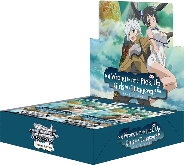 [Weiß Schwarz EN] Is It Wrong to Try to Pick Up Girls in a Dungeon? Booster Display